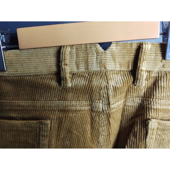 Snover Men’s Tan Corduroy Chino Pants Straight Leg Stretch Casual NWT - Picture 7 of 10